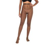 Ulla Popken Strumpfhose, Helanca-qualität, 20den, Matt Collants, Moka, 56-58 Femmes
