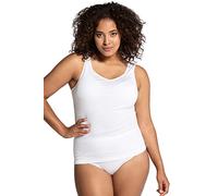Ulla Popken Achselhemd Maillot De Corps, Blanc (Weiss 20), 48-50 Femme