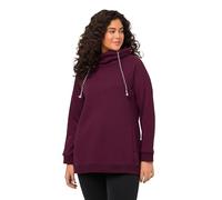 Ulla Popken Female Sweatshirt Pulls Molletonnés, Baies Foncées, 58-60 EU