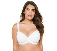 Ulla Popken Femme Camel Active Womenswear 5-Pocket Soutien-Gorge À Armature, Blanc, 120C EU