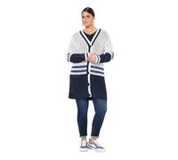 Ulla Popken Femme Cardigan Blanc cassé 50+