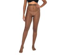 Ulla Popken Femme Grandes tailles Collant mat 20 deniers, fibres Helanca mocca 54/56 668120341-52+