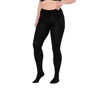 Ulla Popken Femme Grandes tailles Collant opaque, 100 deniers noir 50+ 837870100-50+