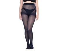 Ulla Popken Femme Grandes tailles Collants de compression, compression graduée 11-13 mmHg bleu nuit 54+ 833654139-54+