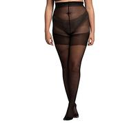 Ulla Popken Strumpfhose, 20den, Xceptionelle Collants, Schwarz, 62-64 Femme