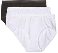 Ulla Popken Slip, 3er-Pack Culotte, Blanc (Weiss 20), 64 (Lot de 3) Femme