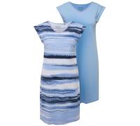 Ulla Popken Lot de 2 Grandes Chemises Horizon 829473 Nuit, Bleu, 46-48 Femmes