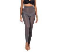 Ulla Popken Strumpf-Leggings, 60 Den, Flache Nähte 60 Deniers, Gris foncé, 50-50 Femmes