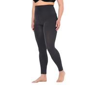 Ulla Popken Femme Grandes tailles Legging-collant thermique, taille élastique 819652