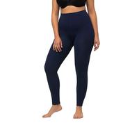 Ulla Popken Femme Grandes tailles Legging-collant thermique, taille élastique 819652