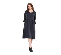 Ulla Popken Robe pour Femme, Noir, 50-52
