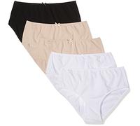 Ulla Popken Slip, 5er Pack Basic Culotte, Multicolore (Multicolor 90), 75 (Taille Fabricant: 62+) (Lot de 5) Femme