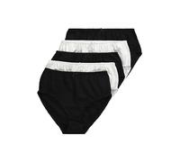 Ulla Popken 5er Pack Slips Boxer, Multicolore (Multicolor 90), 44-46 Femme