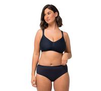 Ulla Popken Femme Grandes Tailles Soutien-Gorge en Microfibre. Bonnets Spacer, sans Armatures Bleu Nuit 95D 819009139-95D