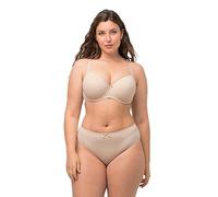 Ulla Popken Femme Nkfvlisa Ls Knit Card Soutien-Gorge À Armature, Beige, 120C EU