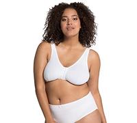Ulla Popken Femme Grandes Tailles Soutien-Gorge Minimiseur Seconde Peau Blanc 120D 689668 20-120D