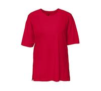 Ulla Popken Femme Grandes Tailles T-Shirt, Relaxed, Manches Courtes Coquelicot 58+ 486910 57-58+
