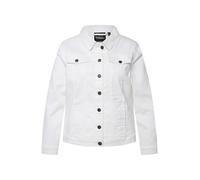 Ulla Popken Femme Grandes Tailles Veste en Jean Denim Blanc 52 816319200-50