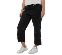 Ulla Popken Femme Große Größen Cargohose Mit Krempelbein Pantalon Not Applicable, Marine, 52