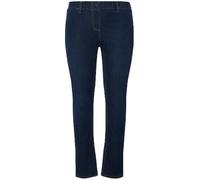 Ulla Popken Femme Jeggings Denim, Sienna Pantalon, Bleu Jean, 38W / 32L EU