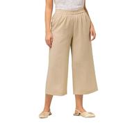 Ulla Popken Femme Jupe-Culotte | Grandes tailles, Plus Size, Jupe-culotte à taille élastique. Jambe large, longueur mollet 827604