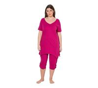 Ulla Popken Femme Pyjama Fuchsia 50+