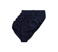 Ulla Popken Slips, 5er-Pack, Nachtblau, 50-52 (Lot de 5) Femme