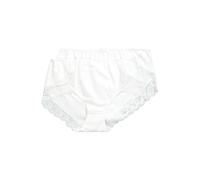 Ulla Popken Femme Grandes Tailles Culottes Hautes avec Dentelle, Lot de 2 Blanc Neige 62+ 824106200-62+