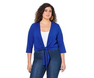 Ulla Popken Femme Surchemise Bleu Cobalt 50+