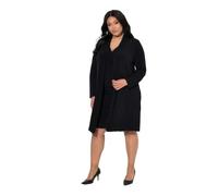 Ulla Popken Femme Surchemise Noir 46+