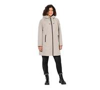 Ulla Popken Femme Veste Technique Gris Moyen 46+