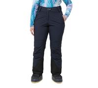 Ulla Popken Funktionshose Skihose Wasserdicht, Uni Pantalons, Bleu Marine, 46 Femme