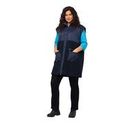 Ulla Popken Gilet matelassé, Bleu Nuit, 52-54 Femme
