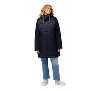 Ulla Popken Grs Hyprar Veste Softshell avec Empiècement Matelassé, Imperméable, Noir, 50-52 Femme