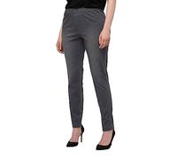 Ulla Popken Jean en Jersey Pantalons, Mélange de Gris Clair, 38W / 32L Femme
