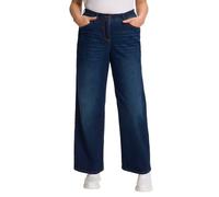 ULLA POPKEN Jean femme loose bleu denim stretch 5 poches taille standard cheville 32