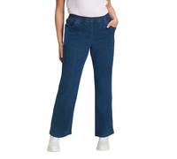 Ulla Popken Mary Jeans, Bleu Foncé, 45W / 32L Femme