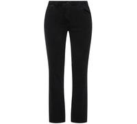 Ulla Popken Jean Skinny Sarah, Slim 5 Poches, Taille Haute Pantalons, Noir, 53W / 32L Femme