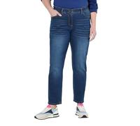 Ulla Popken Jeans, Boyfriend Pantalon décontracté, Bleu Denim, 36W / 32L Femmes
