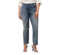 Ulla Popken Jeans Mandy, Bleu, 58 Femme