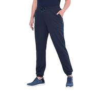 Ulla Popken Jogginghose, Akzent Pantalon décontracté, Marine, 50W / 32L Femmes