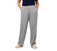 Ulla Popken Jogginghose Pantalons, Hellgrau mélange, 50W / 32L Femme