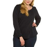 Ulla Popken Lockerer Strick Blouse, Bleu (Dunkelblau 70), 64-66 Femme