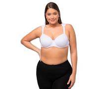 Ulla Popken BH-trägerpolster, 4er-Pack Lot de 4 Coussinets pour Bretelles de Soutien-Gorge, Multicolore, Taille Unique Femmes