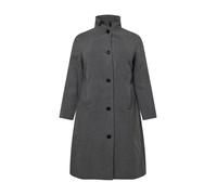 Ulla Popken Manteau mi-saison gris foncé, Taille XXL-XXXL