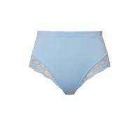 Ulla Popken Midislip, Transparente Spitze, Hinten Gerafft 809385 sous-vêtement, Bleu Nuit, 62-64 Femmes