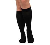 Ulla Popken Mikrofaser-Kniestrümpfe, 40den Chaussettes, Schwarz, Taille Unique Femme