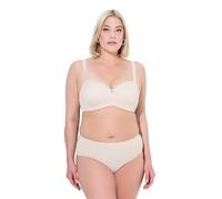 Ulla Popken Multiway-BH, Softcups, Träger Abnehmbar, Cup C-E Soutien-Gorge multidirectionnel, Beige, 105E Femmes
