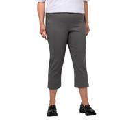 Ulla Popken Pantalon Bengalin pour Femme, Gris Taupe, 58W / 32L