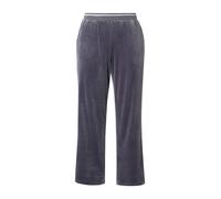 Ulla Popken Pantalon de pyjama gris foncé, Taille M-L